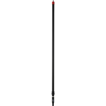 Vikan Teleskopskaft m/vattengenomlöp, Snabbkoppling, aluminium (Q), 1600 - 2780 mm, Ø32 mm, Svart Vikan