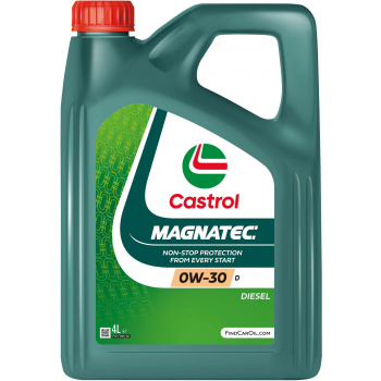 Castrol Magnatec D 0W-30 Motorolje Dunk 4 l