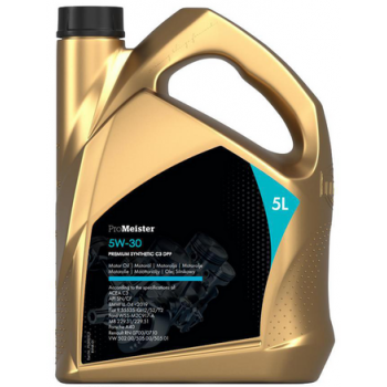 ProMeister Promeister DPF Premium Synthetic 5W-30 Motorolje Dunk 5 l