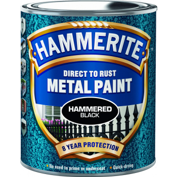 Hammerite Hammerite Polish - Hamret Svart 750 ml - Rustbeskyttelse maling/Metallisk