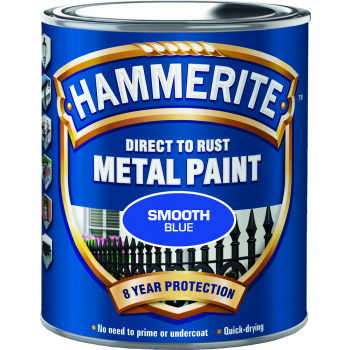 Hammerite Hammerite polish - Glatt Blå 750 ml - Anti-rust maling/Metallisk