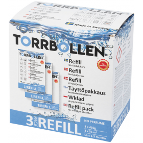 Dryball 3-pakning påfyll