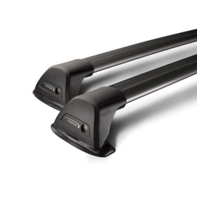 Yakima FlushBar Lastholderrør 100/105 cm - S26YB/11009246 - Svart 2-pakning